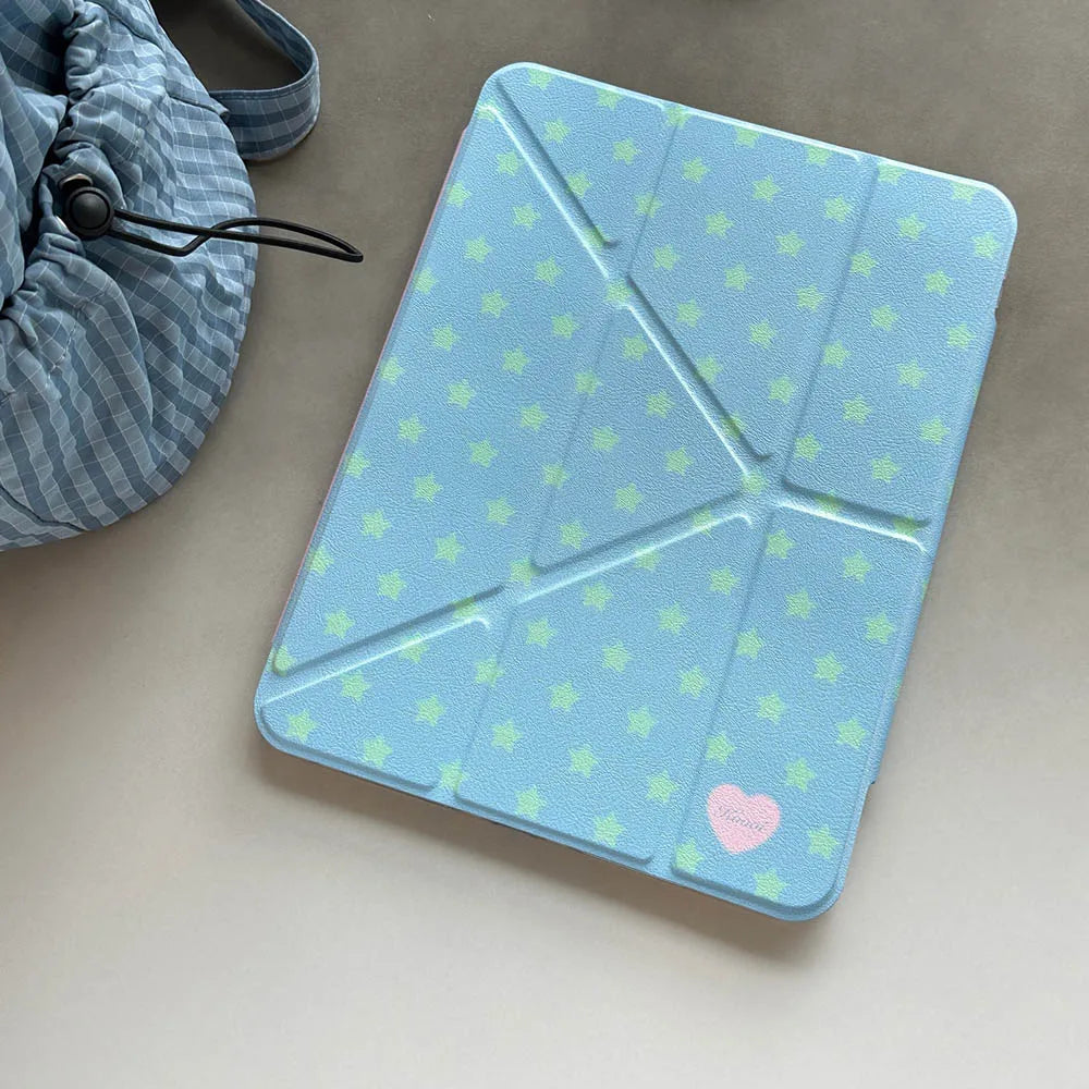 Full Screen of Stars Case For iPad Air 11 Case iPad 10th 11th A16 9th Cover iPad Pro11 4 5 10.9in 12.9 M2 M3 M4 Pencil Holder