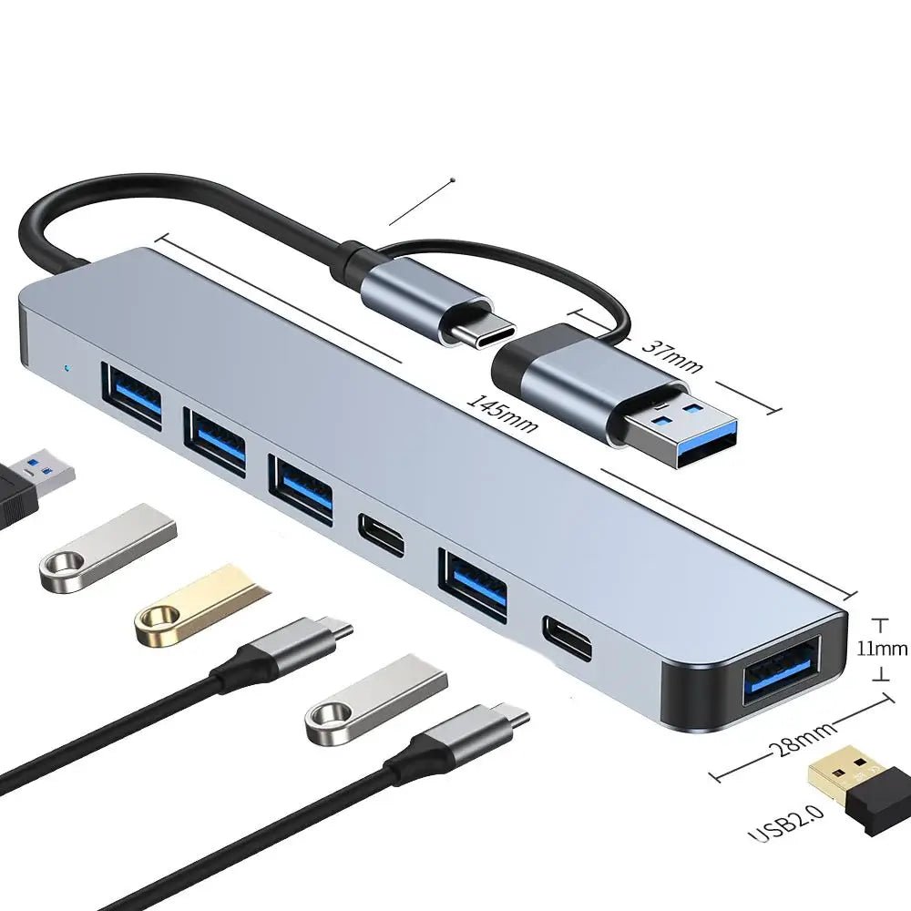 7-in-1 Type-C Docking Station with Power Delivery