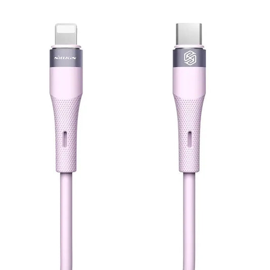 NILLKIN Liquid Silicone Cable Type C To Lightning Cable 2.4A For iPhone 12 14 14 Pro Max Fast Charging For iPhone USB C Cable