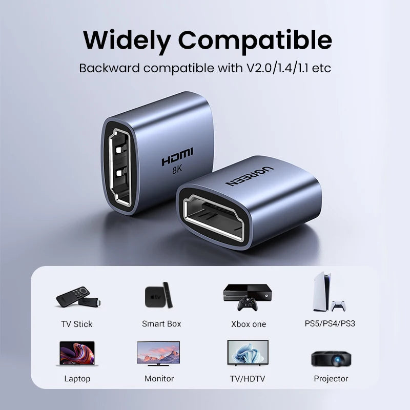 UGREEN HDMI 8K Female-to-Female Coupler