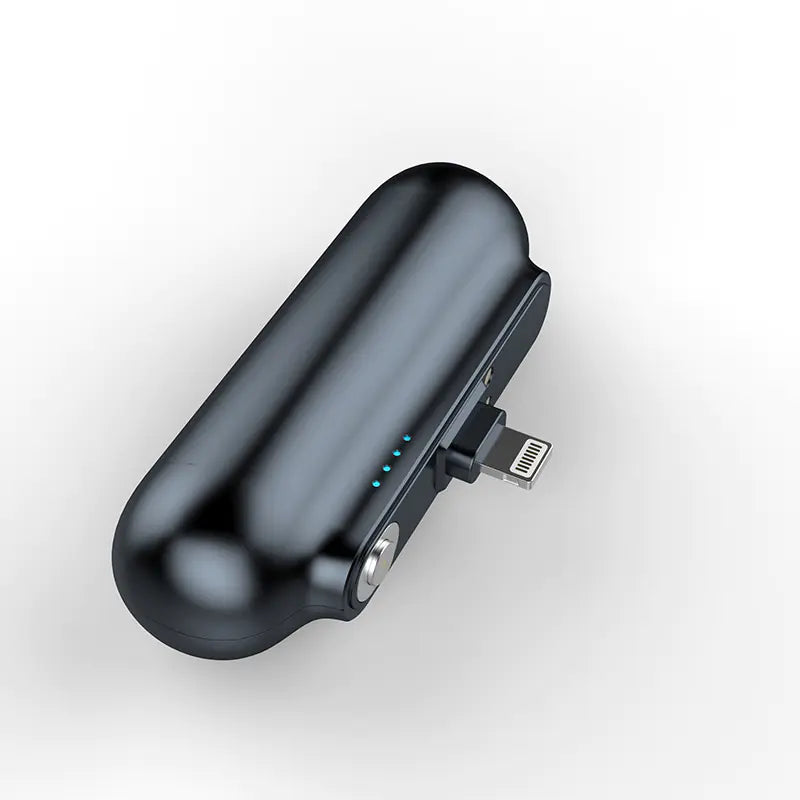 Creative Portable Mini Power Bank with Built-in Cable