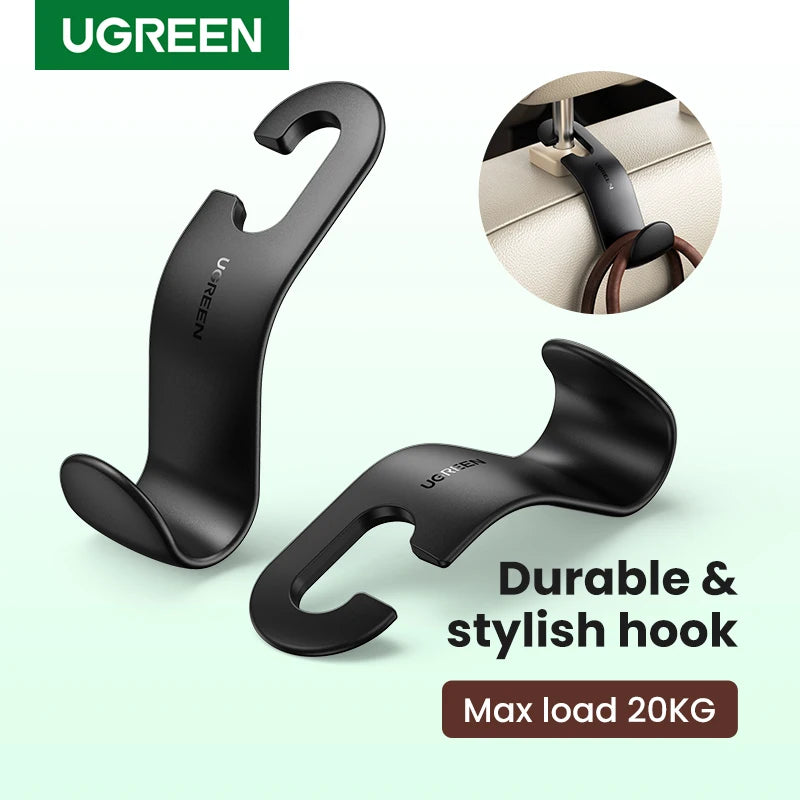 Ugreen Car Headrest Hanger Hooks