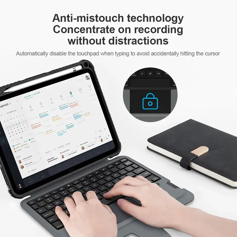 For iPad 10th 2022 10.9 Keyboard Case NILLKIN Wireless Bumper Combo Removeable Keyboard Leather Cover teclado For iPad 10 Gen