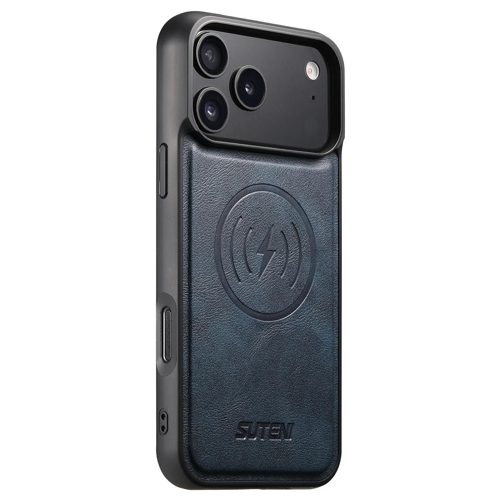 for Magsafe Phone Case For iPhone 17 Air 13 14 15 16 17 Pro Max Luxury Leather Magnetic Wireless Charging Back Cover K0027