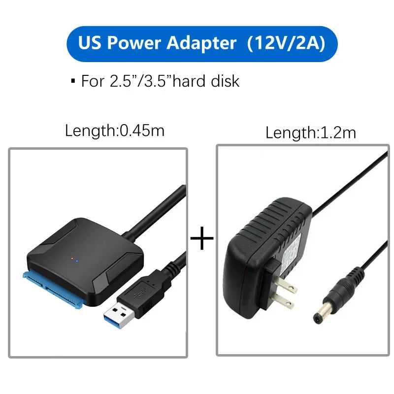Adapter Converter Cable USB3.0 Hard Drive