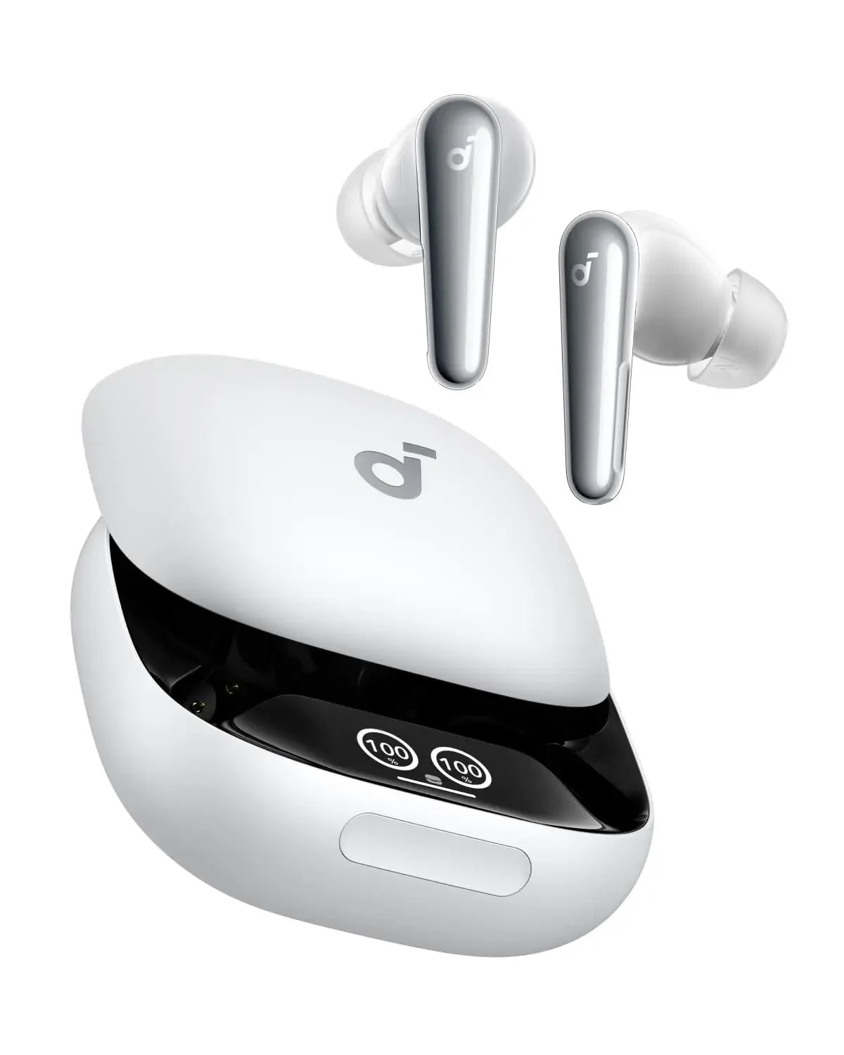 Soundcore Liberty 4 Pro by Anker, Noise Cancelling Wireless Earbuds, 7-Sensor and Real-Time Adaptive Noise Cancelling, A3954