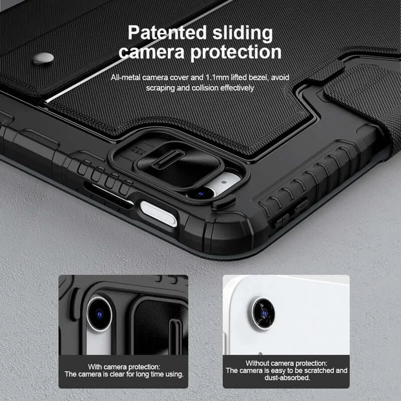 For iPad 10th 2022 10.9 Keyboard Case NILLKIN Wireless Bumper Combo Removeable Keyboard Leather Cover teclado For iPad 10 Gen