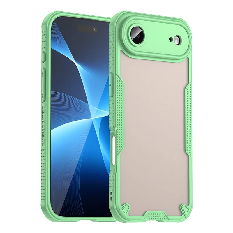 Frosted Transparent Case For iPhone 17 Air Case Silicone Matte TPU Cover For iPhone 17 Air Case Protector For iPhone 17 Pro Max