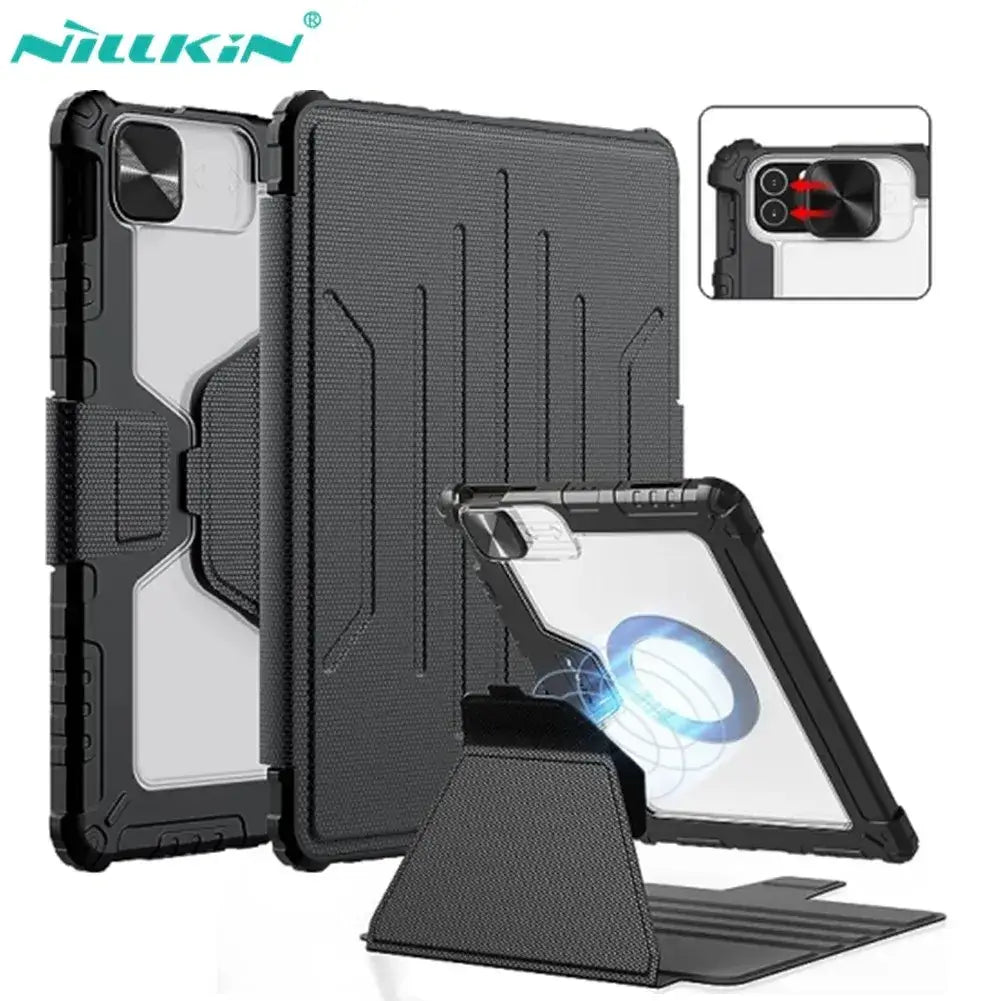 For iPad Air 13 2024 iPad Case Nillkin Bumper SnapSafe Case For iPad Pro 11 Magnetic Cover With Pen Slot For iPad 9th Generation