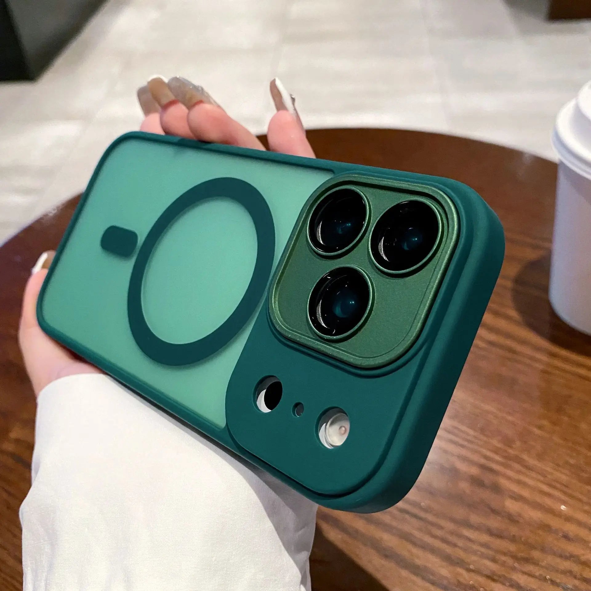 For Magsafe Wireless Charge Magnetic Case For IPhone 17 17Air 17Pro Max Shockproof Shell Cover For IPhone17 Pro Max 17Air 17Pro