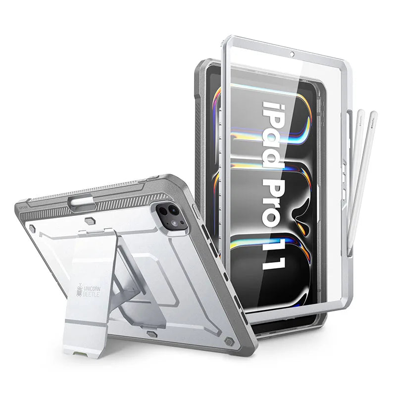 For iPad Pro 11 Inch Case M4 2024 (5th Gen) SUPCASE UB PRO Full-body Rugged Cover with Built-in Screen Protector & Kickstand