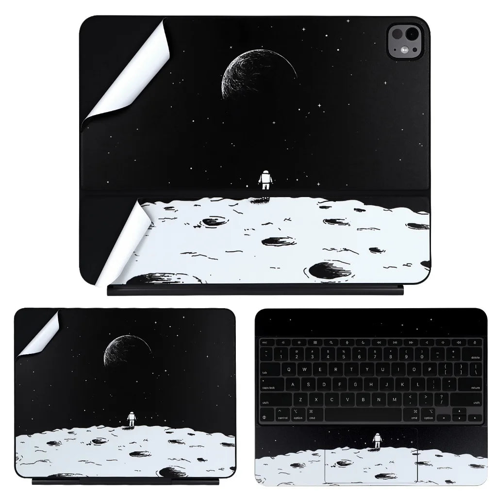For 2025 iPad Pro M4 Air M2 Magic Keyboard 11/13 inch skin Sticker Full Body Protector Vinyl Durable Materials Colourful Skin