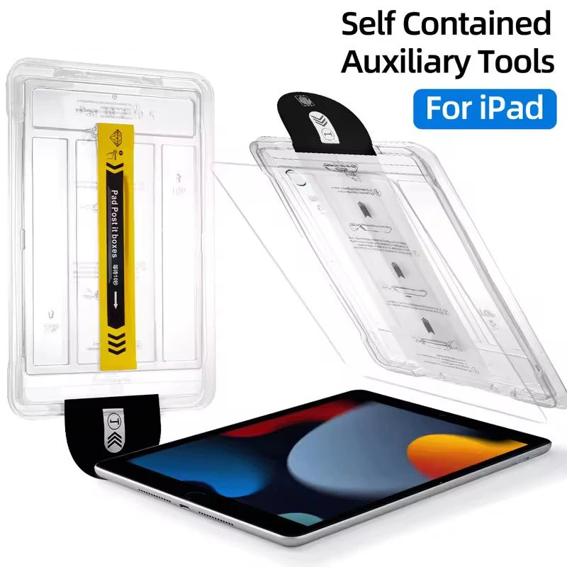 For Ipad Pro 12.9 Tempered Glass Screen Protector Ipad Pro 13 11 M4 M2 2024 Air 5 4 9 9th 10 10th Gen Mini 6 10.9 10.2 9.7 Film