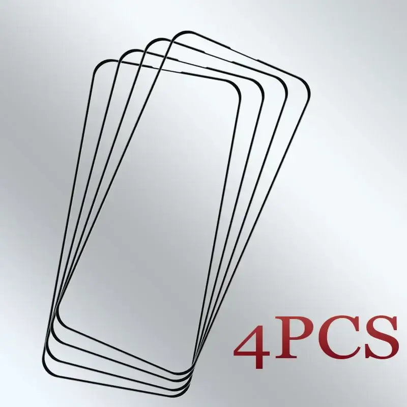 Full Glue For Apple iphone 17 Pro Max Screen Glass 6.9"Protector 9H Clearly Anti-Scratch Tempered glass Full Cover 4/3/2/1PCS