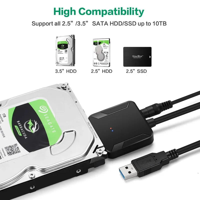 Adapter Converter Cable USB3.0 Hard Drive