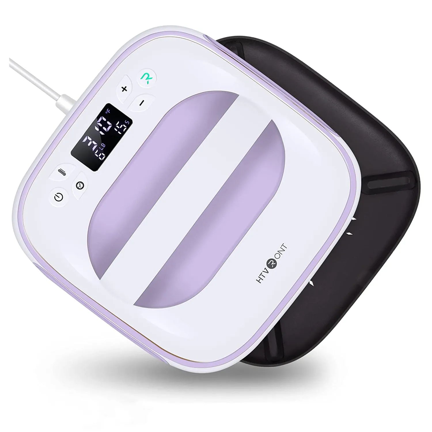 HTVRONT 10x10 Heat Press Machine – EU/US/AU/UK Plug, DIY T-Shirt Printing, Iron-On, Sublimation & HTV Vinyl