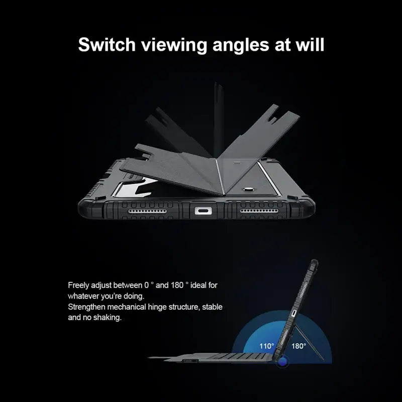 For iPad 10th 2022 10.9 Keyboard Case NILLKIN Wireless Bumper Combo Removeable Keyboard Leather Cover teclado For iPad 10 Gen