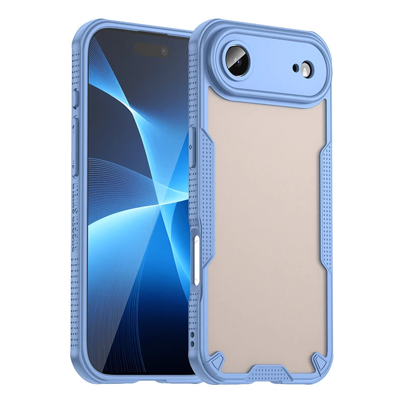 Frosted Transparent Case For iPhone 17 Air Case Silicone Matte TPU Cover For iPhone 17 Air Case Protector For iPhone 17 Pro Max
