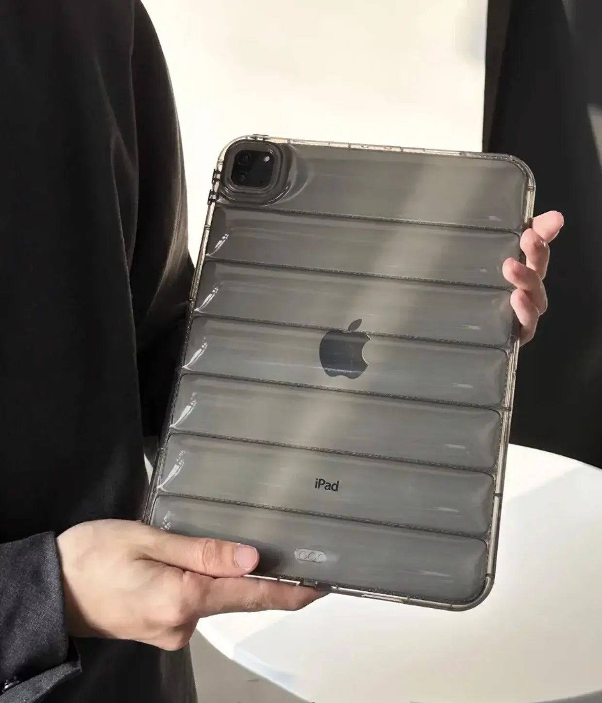 For iPad 2024 2025 A16 Case 7 8 9 10th 11th Generation Air 3 4 5 Pro 11 12.9 inch Mini 6 Tablet Cover Cases Transparent Soft