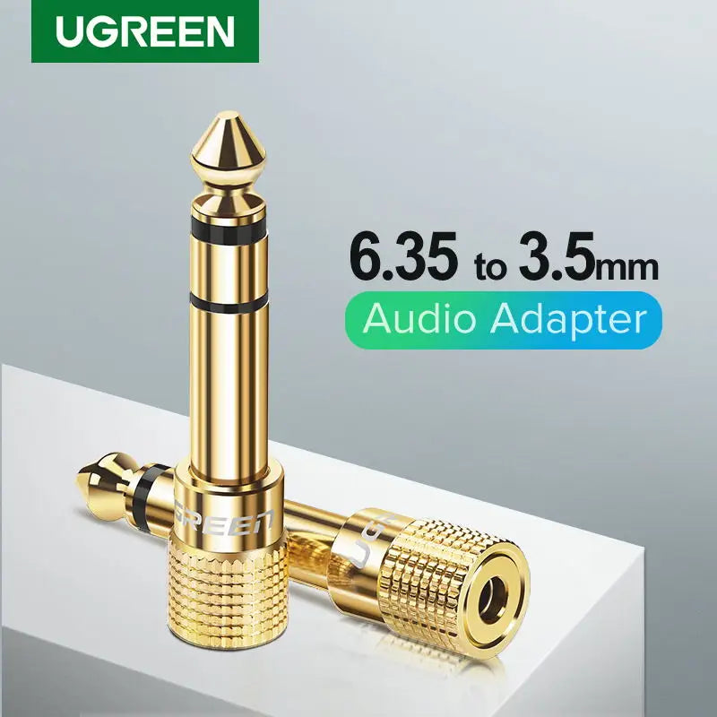 UGREEN 6.35mm to 3.5mm Jack Adapter