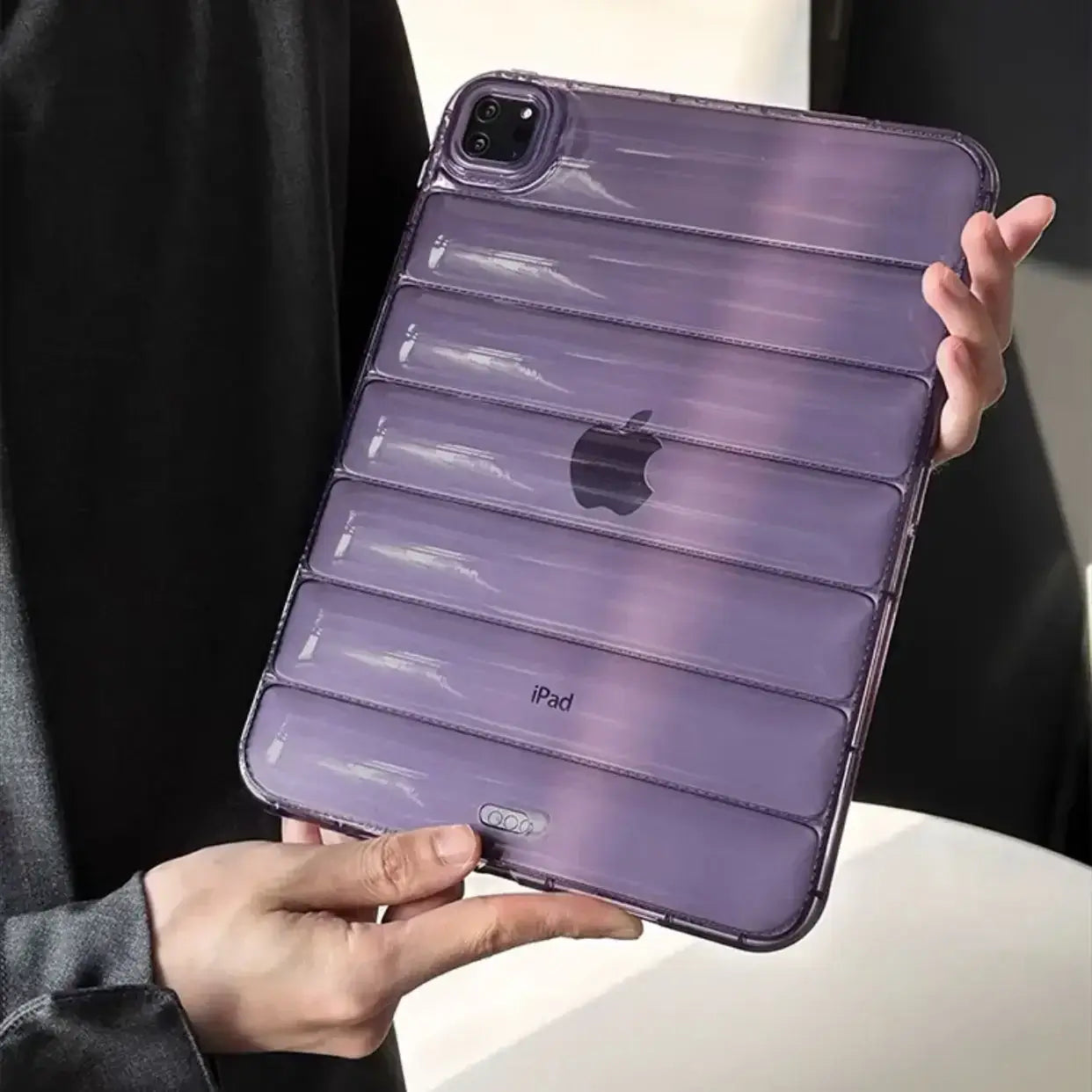 For iPad 2024 2025 A16 Case 7 8 9 10th 11th Generation Air 3 4 5 Pro 11 12.9 inch Mini 6 Tablet Cover Cases Transparent Soft