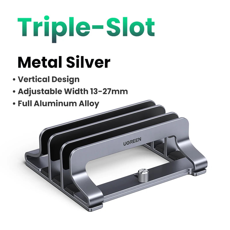 ugreen vertical laptop stand holder