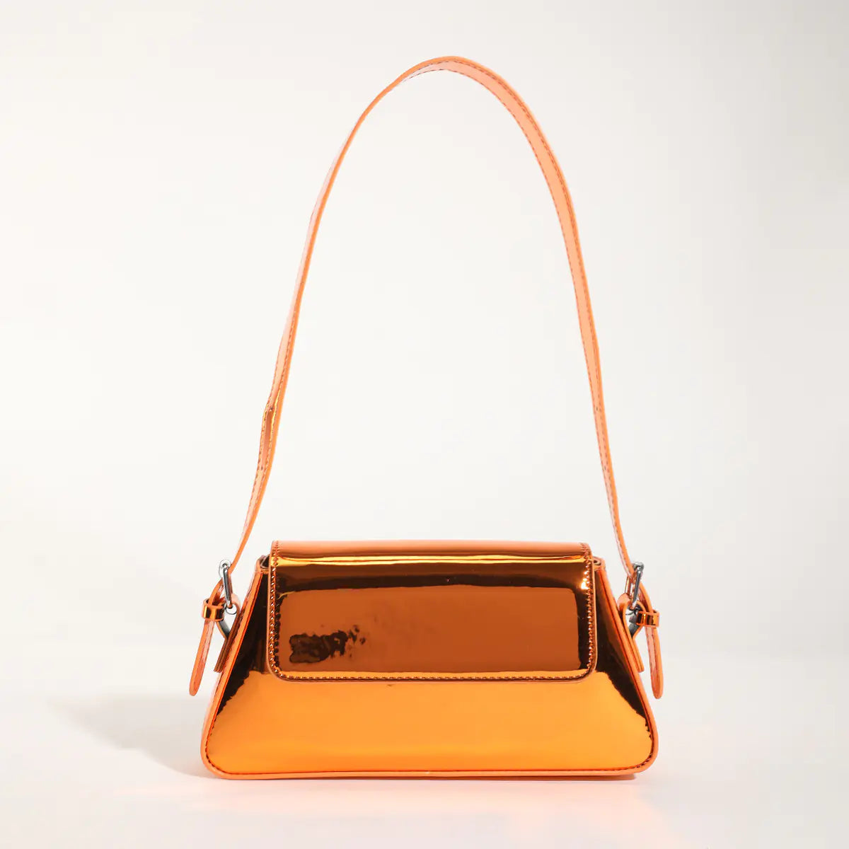 Chic Y2K Silver Handbag for Women - Trendy Shoulder Bag