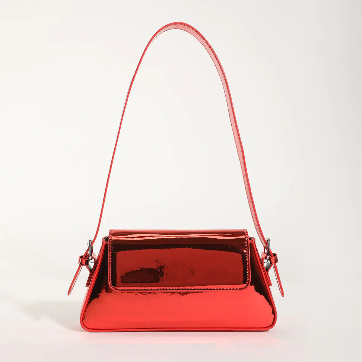 Chic Y2K Silver Handbag for Women - Trendy Shoulder Bag