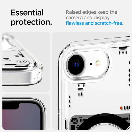 Spigen Ultra Hybrid MagFit Neo One iPhone 16e Case MagSafe ring Techs Park