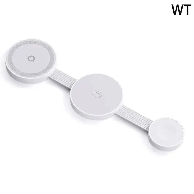 For iPhone 12 TO  17 Pro Watch Airpods Anker UFO 3 In 1 Wireless Charger MagSafe MagGo Charger Station Qi2 15W Foldable Charge Pad