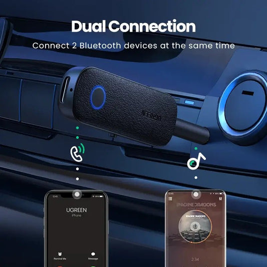 UGREEN 2-in-1 Bluetooth 5.0 Adapter
