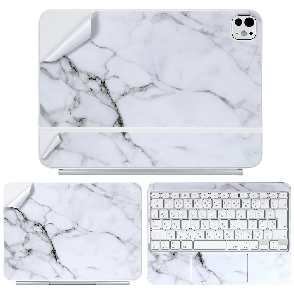 For 2025 iPad Pro M4 Air M2 Magic Keyboard 11/13 inch skin Sticker Full Body Protector Vinyl Durable Materials Colourful Skin