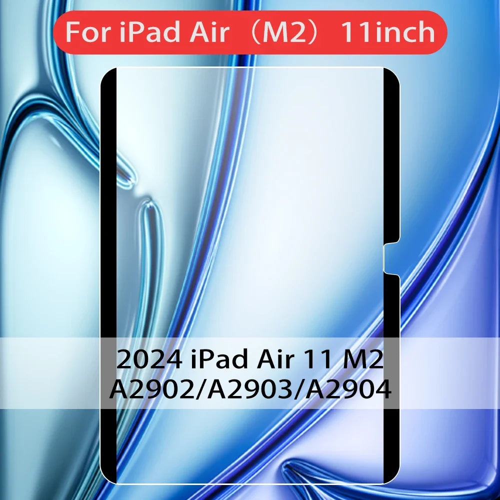 For  iPad Air 11 13 M2 Pro 11 13 M4 iPad 10.2 7/8/9th iPad 10th Gen Pro 12.9 4/5/6th Pro 11 iPad 9.7 mini 4/5/6/7 Screen Protect