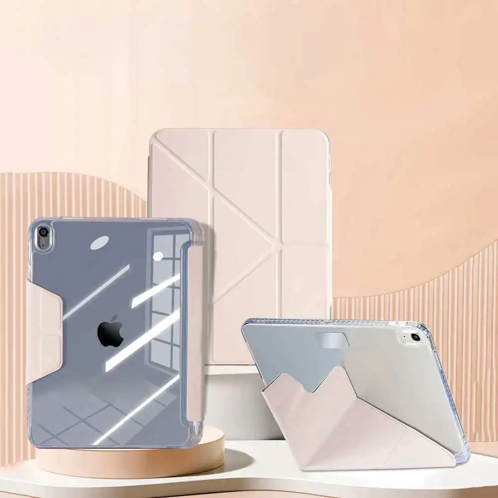 For iPad 10th Gen 11th A16 pro 11 12.9 13 10.2 7 8 9th Cover Air 7 6 4 5 10.9 13in 11 M3 M4 mini 6 7 case with pencil Holder