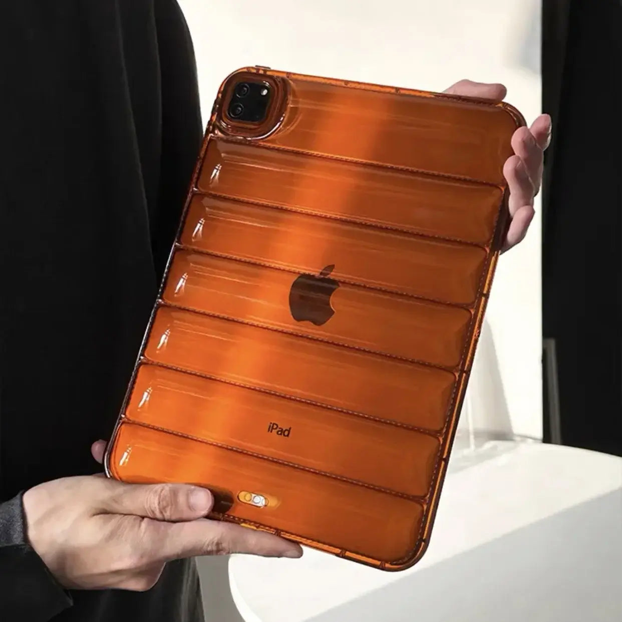 For iPad 2024 2025 A16 Case 7 8 9 10th 11th Generation Air 3 4 5 Pro 11 12.9 inch Mini 6 Tablet Cover Cases Transparent Soft