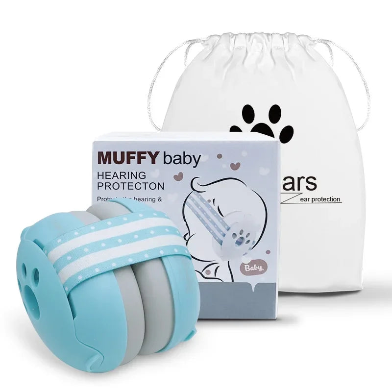 Baby Noise Cancelling Ear Muffs for Children Sleeping Soundproof Headphones for Studying Sleeping Stress Relief Noise Reduction