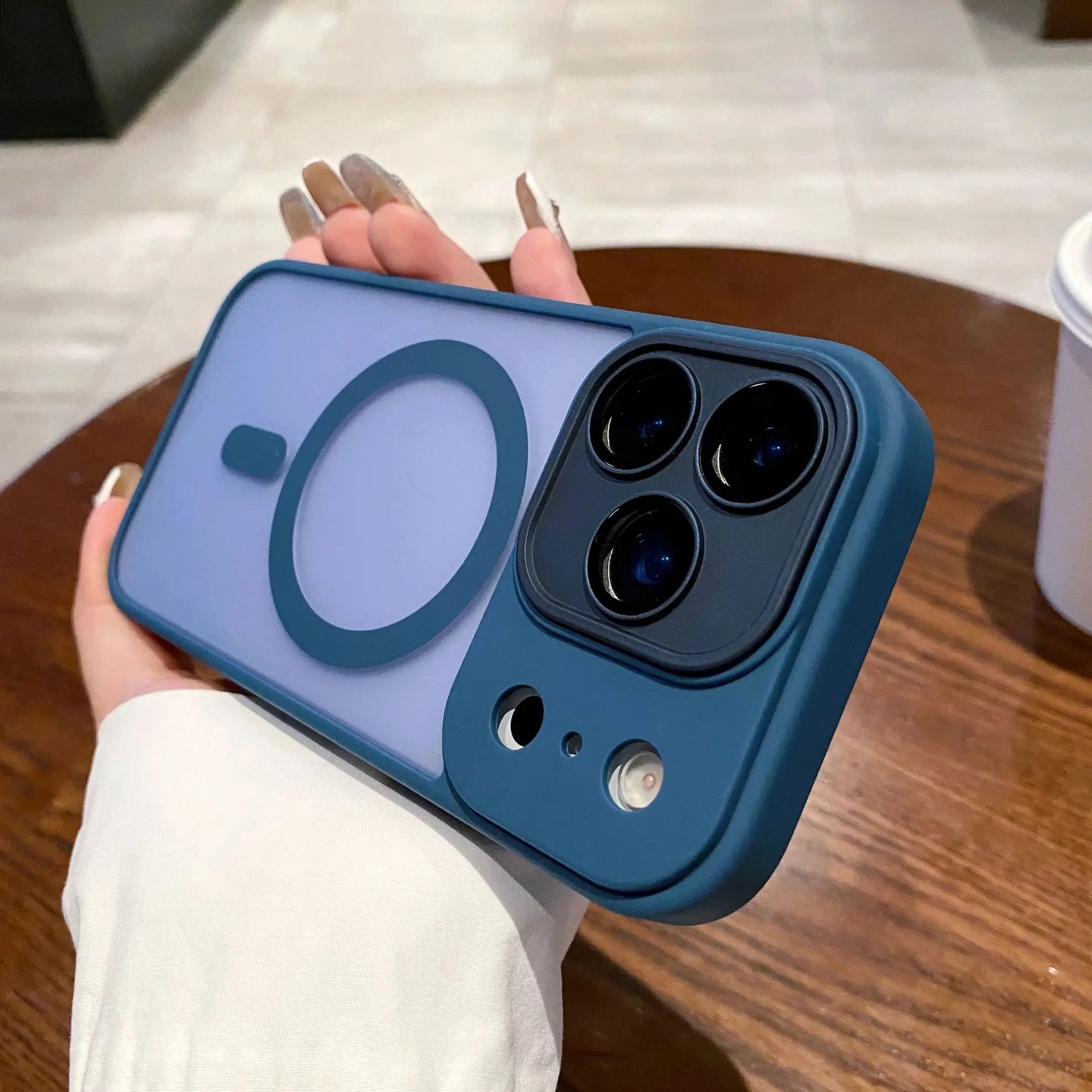 For Magsafe Wireless Charge Magnetic Case For IPhone 17 17Air 17Pro Max Shockproof Shell Cover For IPhone17 Pro Max 17Air 17Pro