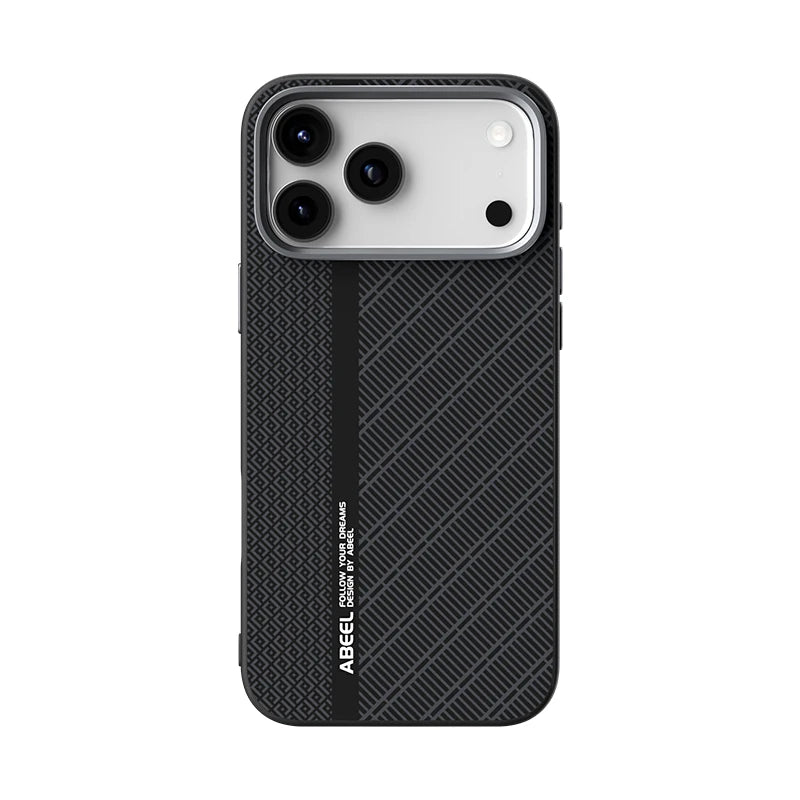 High Quality Carbon Fiber Texture Slim Case For iPhone 17 Air 17 Pro Max Wireless Charging Anti-drop Anti-Fingerprint Hard Cover