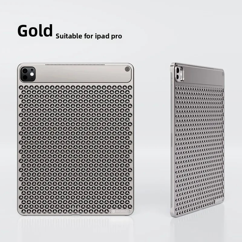 For 2024 IPad Pro 13-inch / (M4) 11-inch Aluminum Alloy Case with Aromatherapy Hollow Heat Dissipation