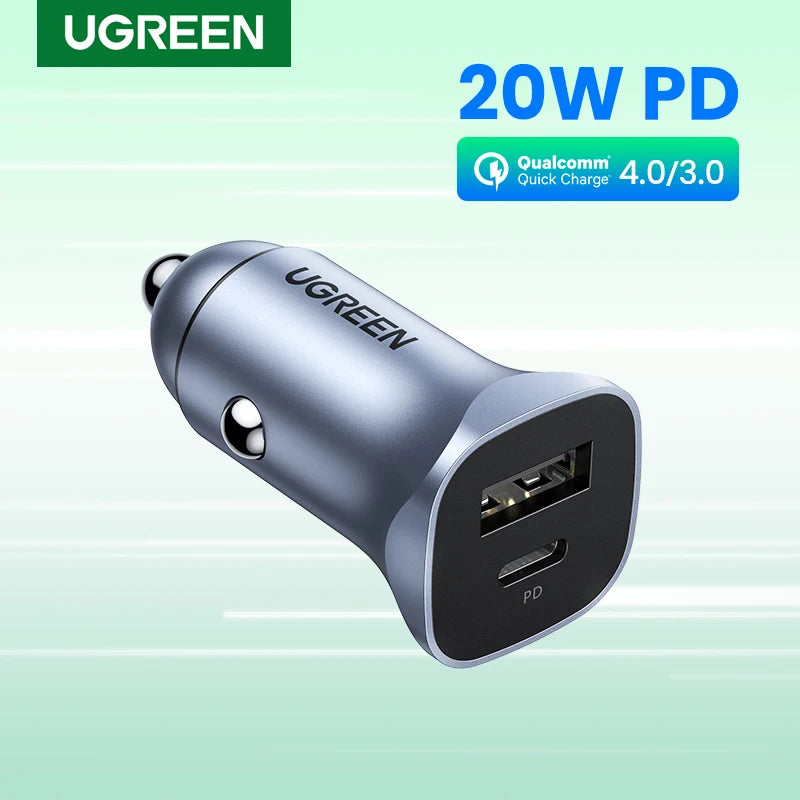 UGREEN 20W Car Charger