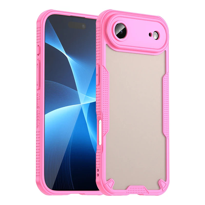 Frosted Transparent Case For iPhone 17 Air Case Silicone Matte TPU Cover For iPhone 17 Air Case Protector For iPhone 17 Pro Max