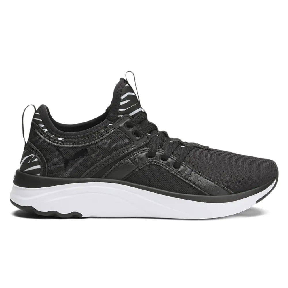 PUMA Softride Sophia Zebra Black White 6 B (M)