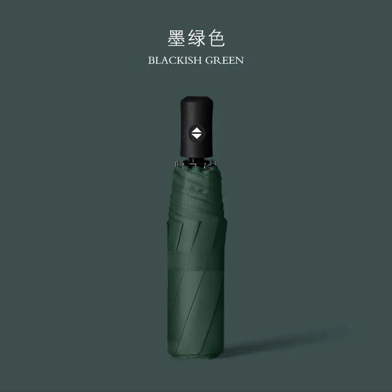 Custom 24 Bone Automatic Folding Sun and Rain Umbrella