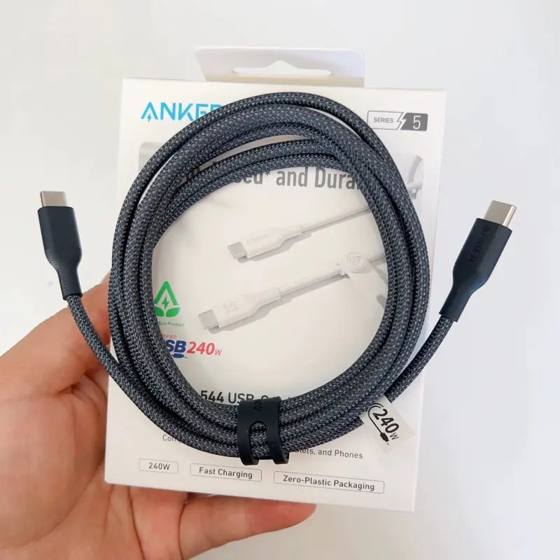 Anker 240W Fast Charging USB-C Cable for iPhone 15