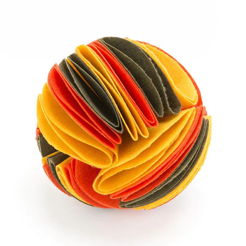 Foldable Dog Snuffle Ball for IQ Training Games