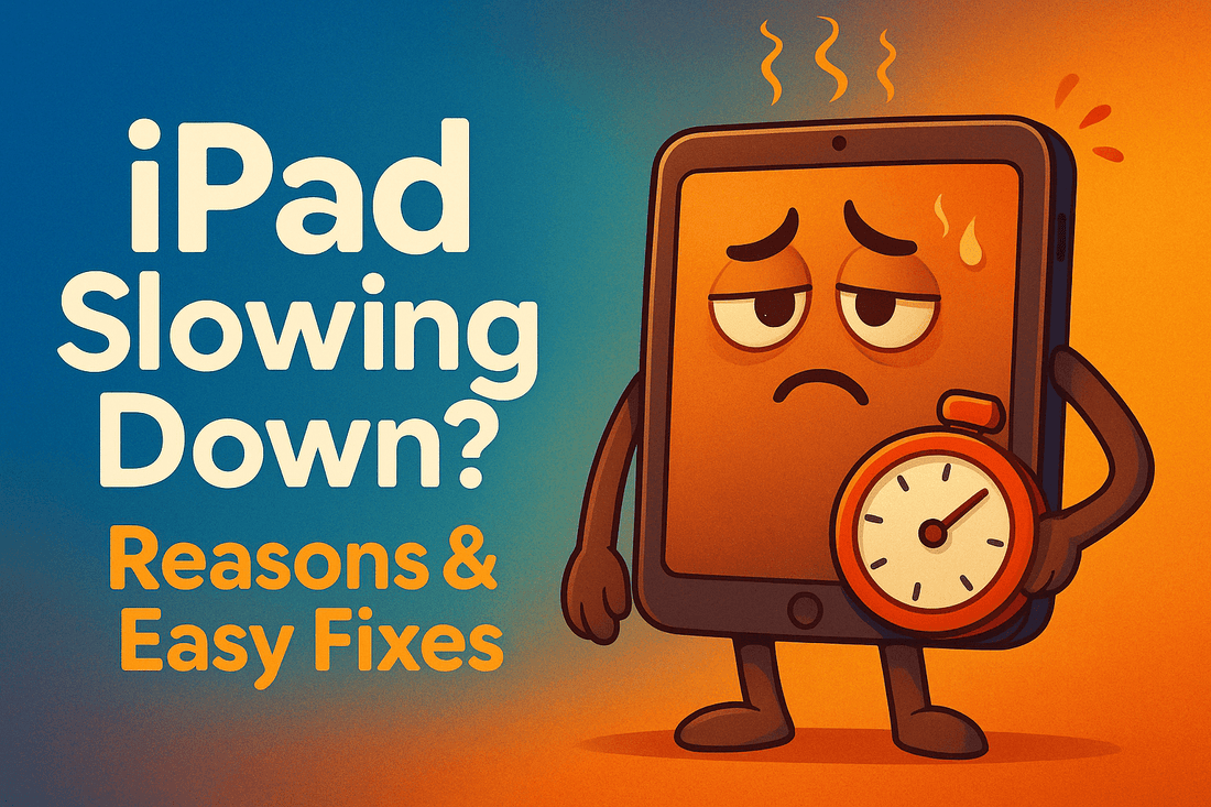 Why Your iPad Is Slowing Down — And How to Fix It! 🚀
