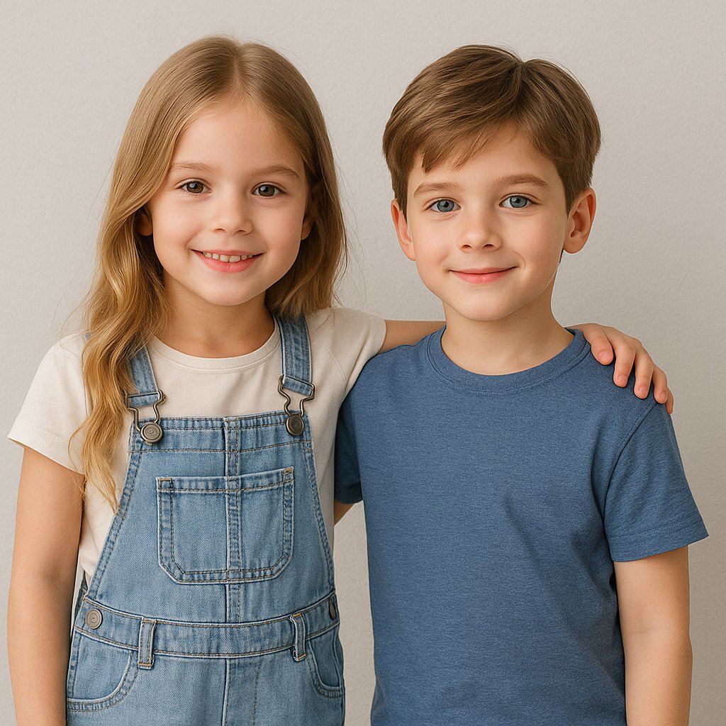 Girl and boy
