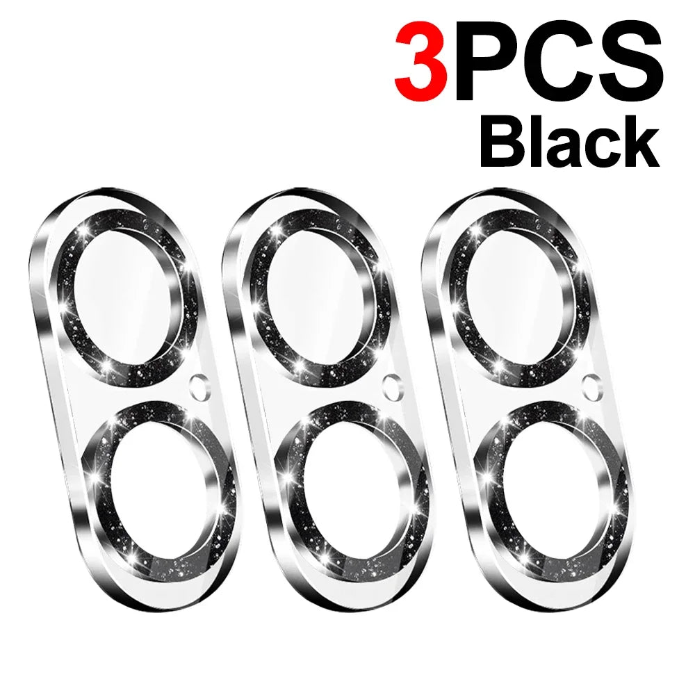 17Air Shining Camera Protectors Shatterproof Tempered Glass Lens Cover for IPhone 17/17 Pro/17 ProMax/17 Air HD Camera Films