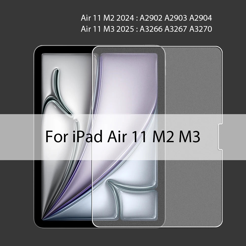 Matte Screen Protector For Ipad Pro 13 M4 Air 11 5 4 M3 M2 Mini 6 7 A16 10 9 10th 9th Generation 12.9 2025 Paper Tempered Glass