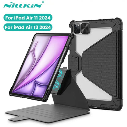 Nillkin iPad Magnetic Smart Case business style black blue Techs Park